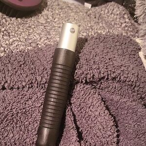 Black and Silver Handle